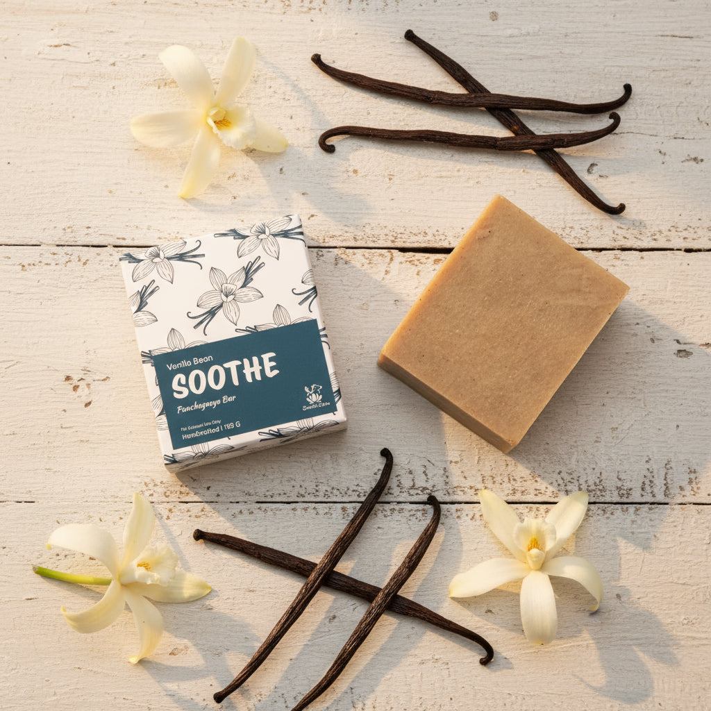 Vanilla Bliss – Panchagavya Soap with Vanilla Extract